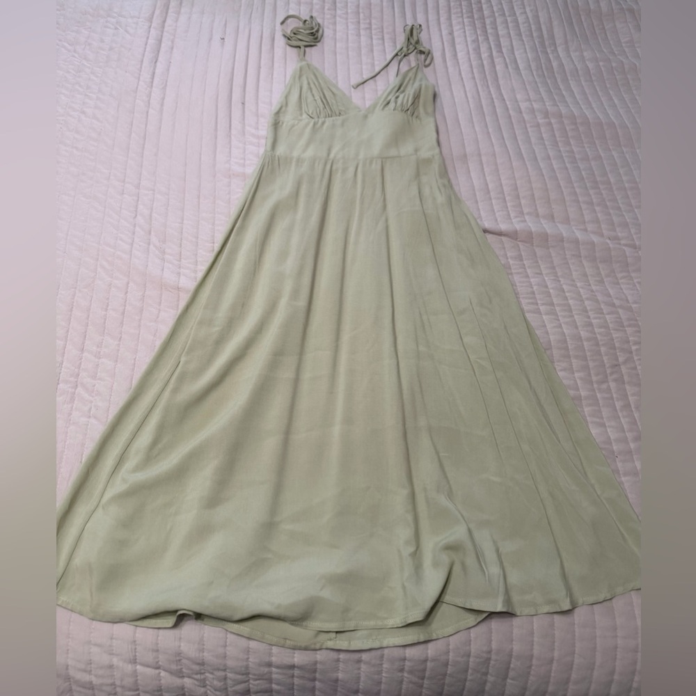 Forever 21 Green Women's midi Dress size S